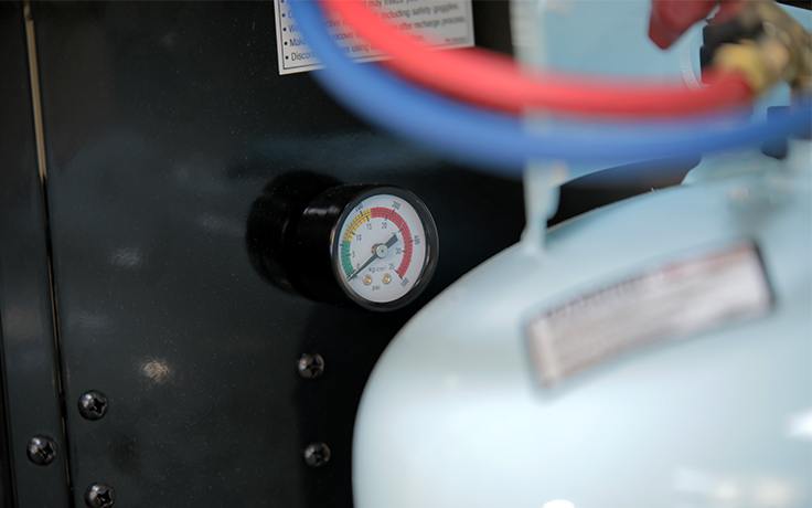 CoolCharge AC Machine with Canister Gauge