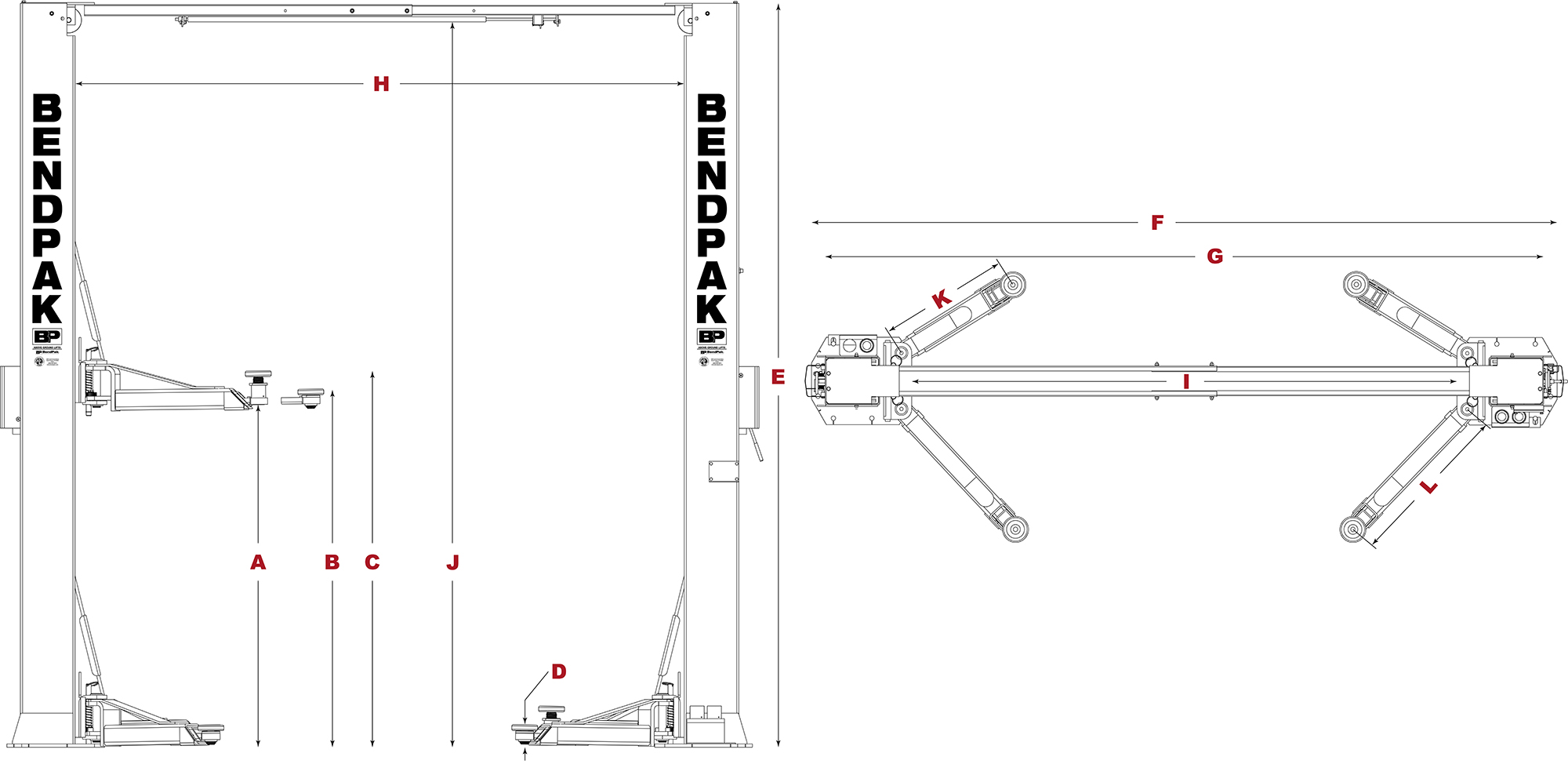 XPR-15CL specs diagram