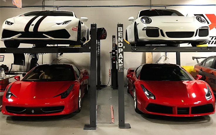 Best Car Stacker BendPak HD-9 Four Post Lift