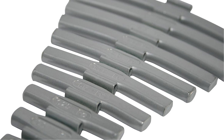 Ranger clip-on wheel weights set