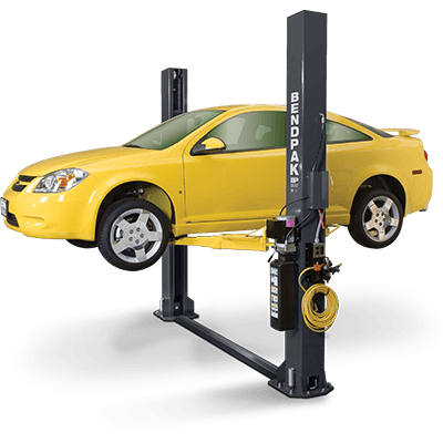 BendPak XPR-9S short-style floor plate two post lift