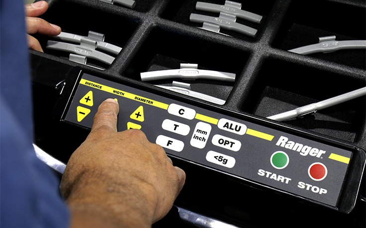 Easy-to-use operator controls