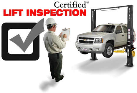 BendPak Car Lift Inspection Program