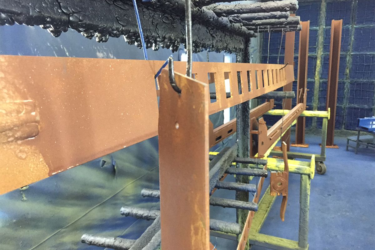 Vegas Rat Rods Rusted Metal lift