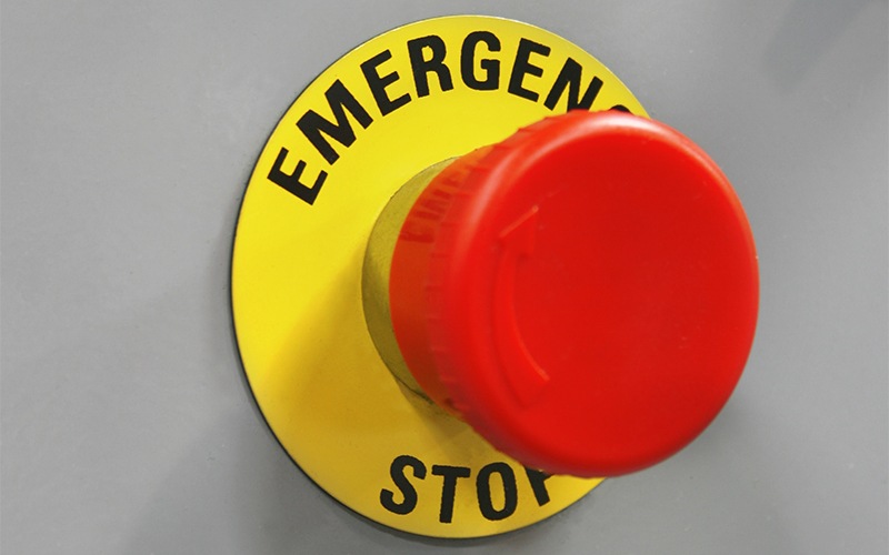 PCL-18B Emergency Stop.