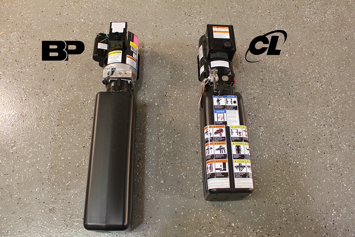 Power Units Comparison BendPak vs. Challenger Two-Post lifts