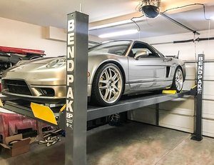 Acura NSX BendPak Four Post Lift