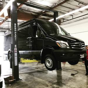 Sprinter Van BendPak Two Post Lift