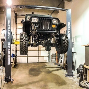 Offroad Jeep Wrangler BendPak 2 Post Lift