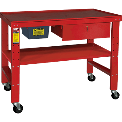 RWB-1TD Heavy-Duty Teardown Work Bench w/ Fluid Catch