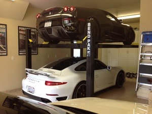 High End Sports Car Storage BendPak Lift
